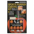 109889 Kit Chicago Carving Sports Topper White Sox Pumpkin Mlb