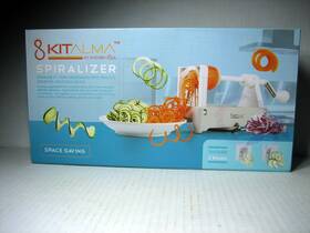 Kitalma 423835797776 Spiralizer 8 My Kitchen Soul Veggie Slicer 2 Blades Space Saver