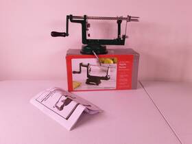 83-2015-b Kitchen My Perfect Apple Peeler With Vacuum Base Peel Core Slice Mint Condition