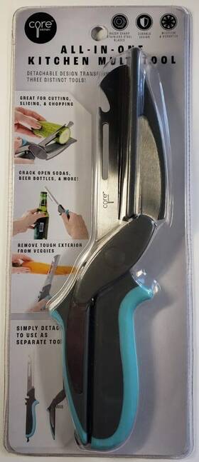Kitchen 840179210073 Core All-in-one Shears Multi-tool-cut-slice-chop-peel Open Bottles