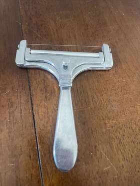 Kitchen Craft Kcplanedl Hand Held Adjustable Thickness Cheese Slicer Plane Dc6