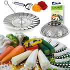 Kitchen Deluxe Vegetable Steamer Basket Complete Bundle By 100 Premium Stainles 646437210911