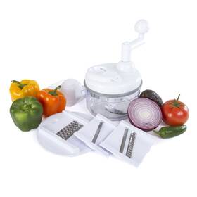 Kitchen Home 638827061814 Manual Food Chopper - 5 In 1 Miracle Salsa Maker Ble
