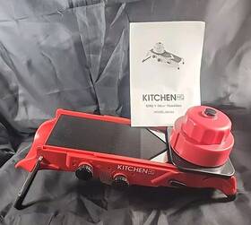 661354 Kitchen Hq Mandolin Food V Slicer. 77e
