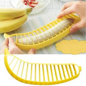 Ue20240731 Kitchen Practical Banana Cutter Fruit Slicer Chopper Gadgets Tools Chop