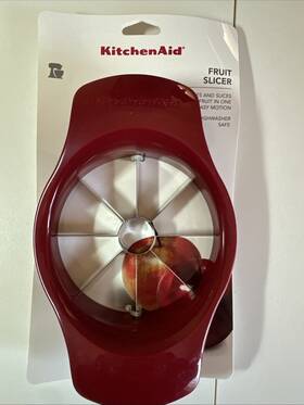 Kitchenaid 024131405107 New Empire Red Apple Wedger Fruit Cutter Slicer Hera