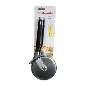 Kitchenaid 024131407385 Pizza Wheel Cutter Slicer Stainless Steel Black With Finger Guard