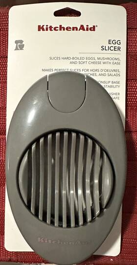 Kitchenaid 024131450879 New Grey / Gray Egg Slicer