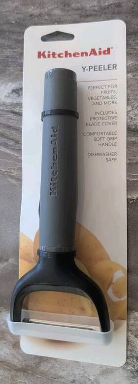 Kitchenaid 024131494026 Y Peeler Straight Blade With Cover Gray New Kitchen Aid
