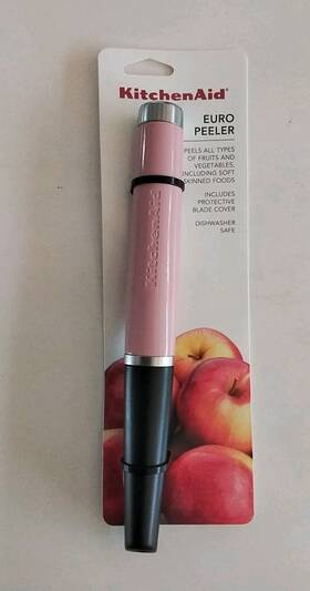 Ke112ohdra Kitchenaid Euro Peeler Dried Rose - Darker Pink Glossy Handle #ke112ohdra