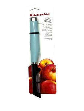 Ke112ohmia Kitchenaid Soft Grip Euro Peeler Blue #ke112ohmia- New