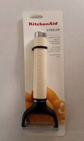 Ke145ohaca Kitchenaid Kitchen Aid Y-peeler Almond Cream New
