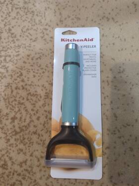 Ke145ohaqa Kitchenaid Y-peeler Aqua Sky Blue Stainless Steel Blade New