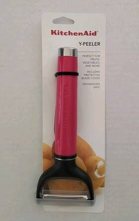 Ke145ohhia Kitchenaid Y-peeler Glossy Handle Hibiscus / Hot Pink New
