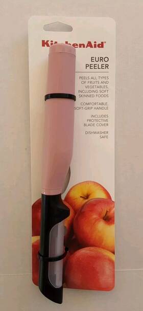 Ket112ohdra Kitchenaid Soft Grip Euro Peeler Dried Rose - Darker Pink #ket112ohdra New