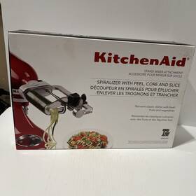 Ksm1acp Kitchenaid Kitchen Aid Spriralizer Peel Core And Slice Attachment For Stand Mixer