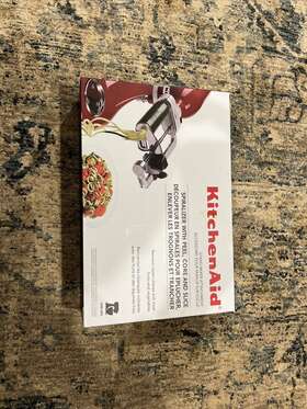 Ksm2apcq Kitchenaid 7 Blade Spiralizer Plus With Peel Core And Slice