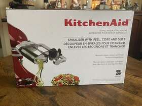 Ksmapc1ap Kitchenaid Thin Blade Set For Spiralizer Attachment