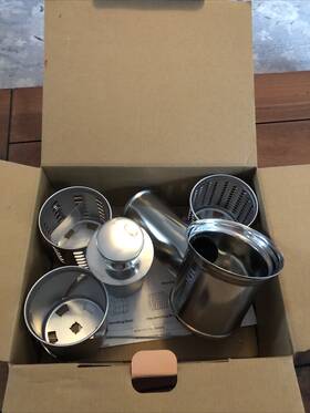 L82201 Kitchenaid Favorkit Slicer/shredder Stainless New Mixer Attachment For