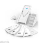Kcsg-14 Kitchenconceptz Slicer White Mandoline Food V-blades 8-piece 5