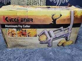 Kitchener 025510867033 Aluminum Fry Cutter Brand New Open Box