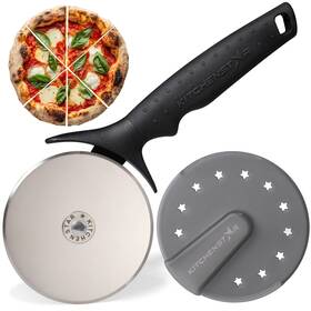 Kitchenstar 850069088057 Pizza Cutter Wheel - 304 Stainless Steel Slicer Knife With Super Sharp Blade