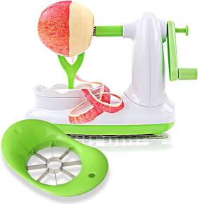 Kitchenware 711181540048 Apple Peeler Pear With 8 Wedges Slicer And Corer Stainless Steel
