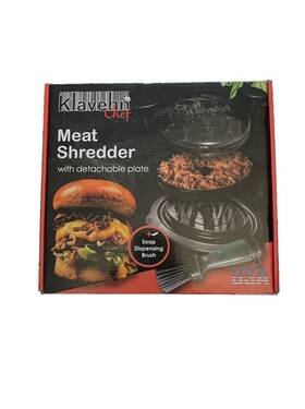 897096 Klavehn Chef 29/897096 Meat Shredder With Detachable Plate And Soap Depending Brush. New