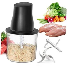 Cs0001 Kls Electric Chicken Shredder Automatic Food Chopper With Breast Black