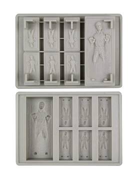 Gz164 Kotobukiya Star Wars Han Solo In Carbonite Silicone Ice Tray/chocolate Mold