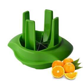 Kourfeel 749684693855 1pc Fruit Vegetable Lemon Slicer Lime Wedger Cutter Green Orange