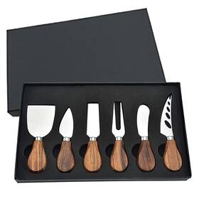 Kt-gary 714453117276 Cheese Knives With Slicer Cutter Fork S... Fast Ship