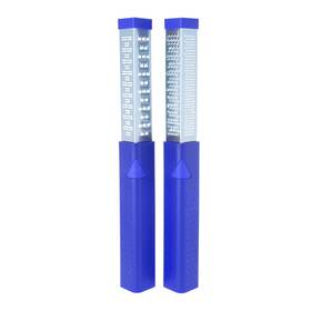 21634 Kuhn Rikon Pop And Grate 4 Blade Graters Set Of 2 Blue
