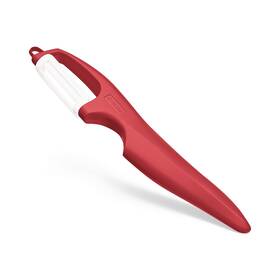 122268 Kyocera Advanced Ceramic Vertical Double Edge Blade Peeler Red