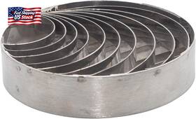 La Sol Imports 313043219200 Concha Cutter Mexican Bread Tool Cortador De Conchas Para Pan 5.5 Inches Diamet