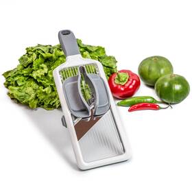 Landkitch 721352261894 Multi Handheld Mandoline Slicer - Adjustable Stainless Steel Blades