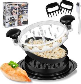 Rxtcs1 Lazora Chicken Shredder Tool Twist Large Machine Ergonomic Handle With Separate Plate