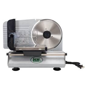1381 Lem Products 7 Inch Electric Meat Slicer Machine With A Stainless Steel