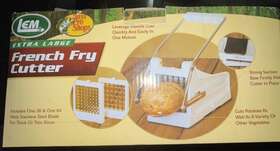 Lem 734494587005 Extra Large French Fry Vegetable Cutter Tool 2 Blade Sizes