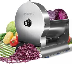 Dh01-e Lianqian Commercial Vegetable Slicer 0-0.51 Inch / 0-13mm Electric Machine 2