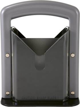 Lifetime Brands Inc. 744760014364 Hoan The Original Bagel Guillotine Universal Slicer Silver 9.25-inch - Effortl