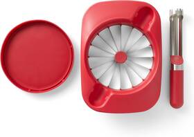 Lifetime Brands Inc. 848057004493 Chefftn 16 Slice Apple Corer And Slicer Stainless Steel Blades With Safety Cover
