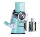 Lm0001 Loyalmaster New Blue Rotary Grater Slicer Shredder Chopper 750325757614