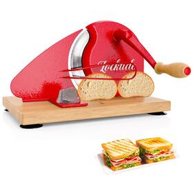 Crd-09 Locktide Upgrade Manual Bread Slicer For Homemade Sourdough - Adjustable Thickness And E