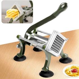 Loypp 445037425458 Commercial French Fry Cutter And Vegetable Dicer Heavy-duty Potato Slicer Chop