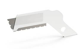 1766-oz-06 Lutz Industria S09508 Package Of 20 Blades Sausage Peeler 1766 Knife New