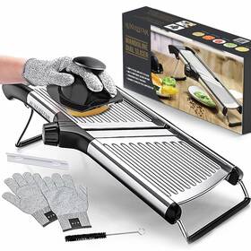 Hd24836-lux-str Luxellstar Adjustable Mandoline Food Slicer Potato Onion Tomatoe