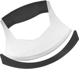 Luxiv 445043587539 Mezzaluna Knife Salad Chopper Stainless Steel