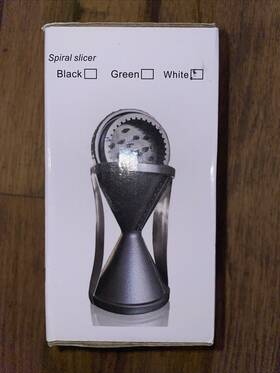 Maamup 641752496651 Brand New In Box Spiral Slicer For Vegetables Kitchen Gadget Tool