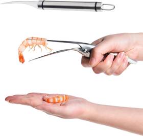 Magi001 Magiiczol 2pack Shrimp Deveiner And Peeler Stainless Steel Cleaning Knife Seafood Tool